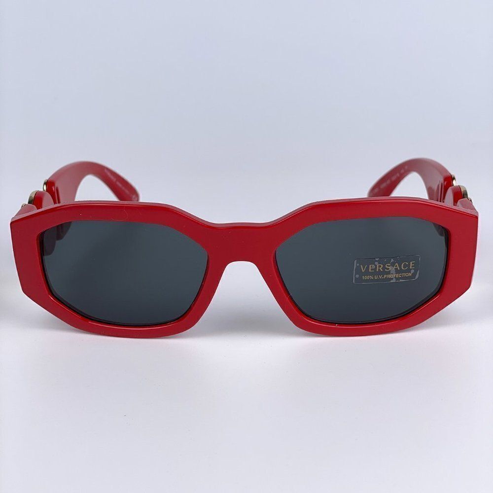 NEW Versace VE4361 533087 Red Medusa Biggie Unisex Sunglasses
